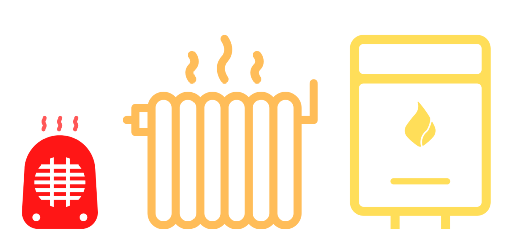 heating icons