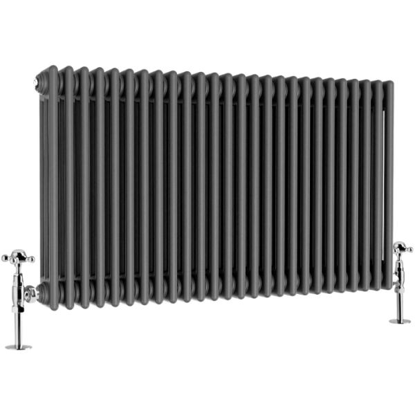nrg collosseium anthracite column horizontal radiator 1