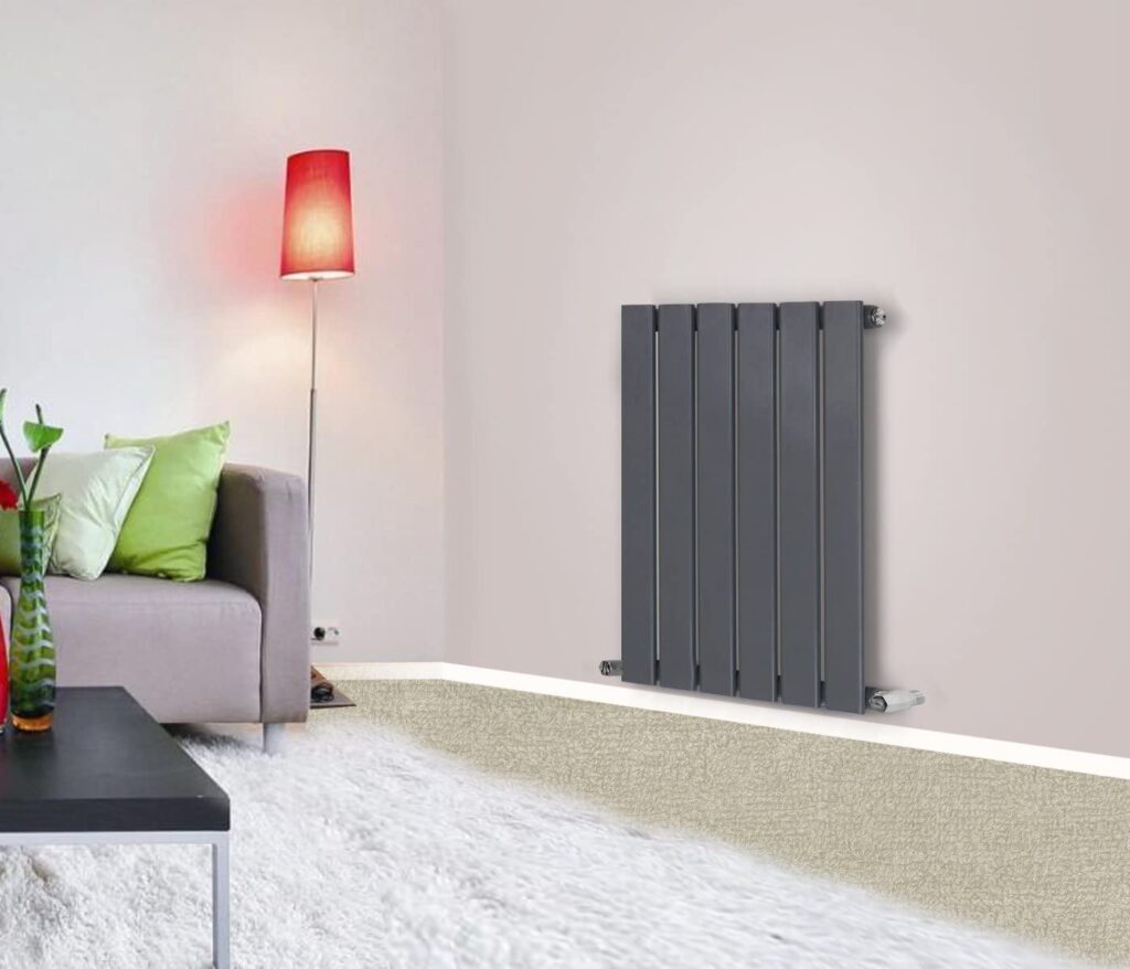 nrg horizontal flat panel anthracite heater