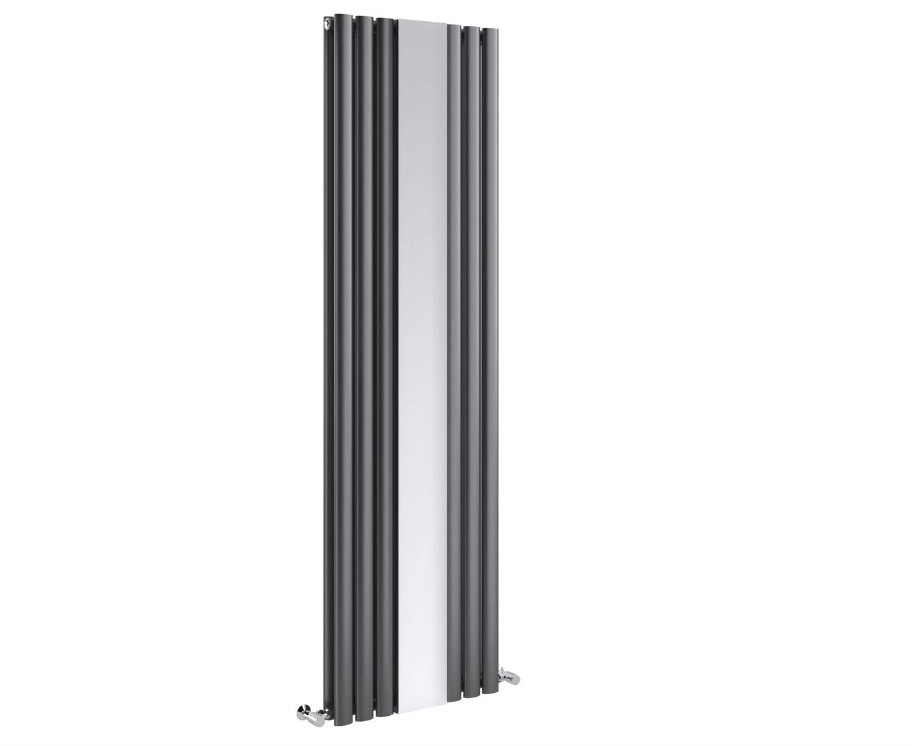 gala vertical living room mirror radiator