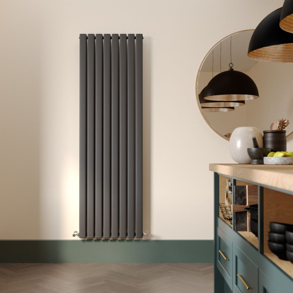 milano alpha designer vertical radiator
